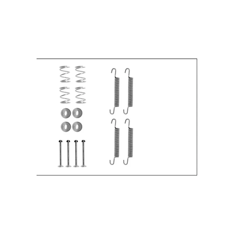 Kit d'accessoires, mâchoires de frein de stationnement MINTEX MBA791