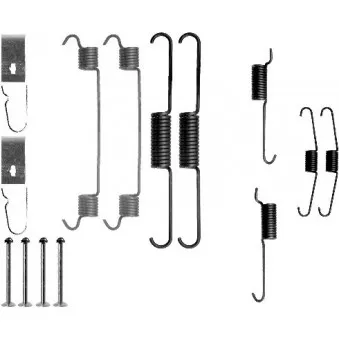 Kit d'accessoires, mâchoire de frein MINTEX MBA803