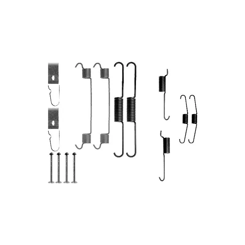 Kit d'accessoires, mâchoire de frein MINTEX MBA803