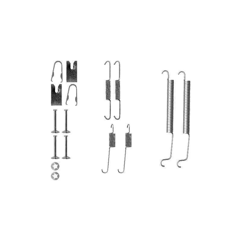 Kit d'accessoires, mâchoire de frein MINTEX MBA807