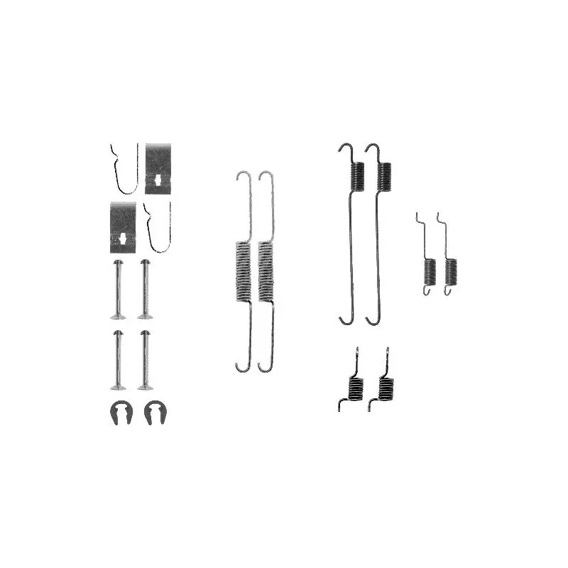 Kit d'accessoires, mâchoire de frein MINTEX MBA815