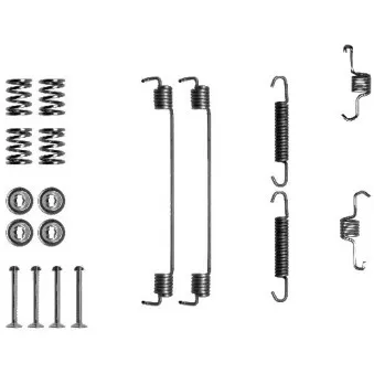Kit d'accessoires, mâchoire de frein MINTEX MBA819