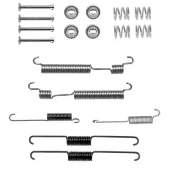 Kit d'accessoires, mâchoire de frein MINTEX MBA824