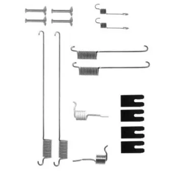 Kit d'accessoires, mâchoire de frein MINTEX MBA829