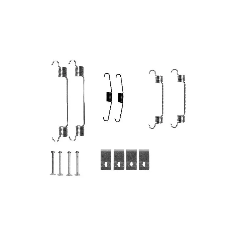 Kit d'accessoires, mâchoire de frein MINTEX MBA833