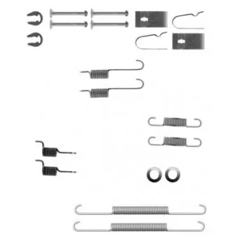 Kit d'accessoires, mâchoire de frein MINTEX MBA847