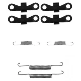 Kit d'accessoires, mâchoires de frein de stationnement MINTEX MBA869