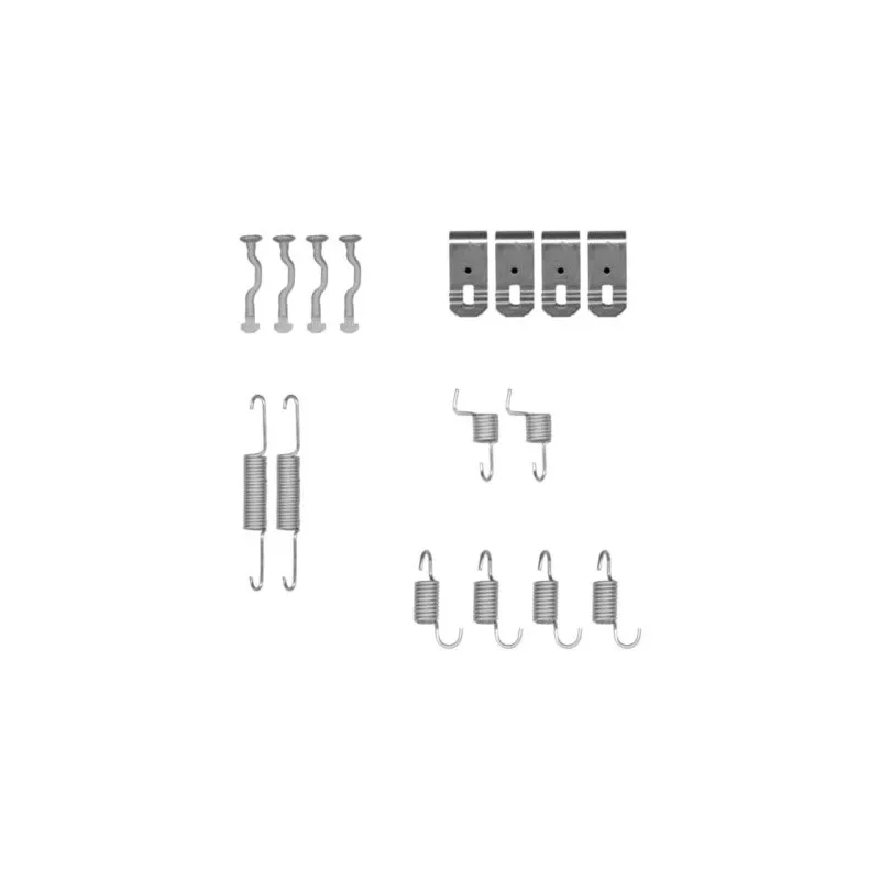 Kit d'accessoires, mâchoires de frein de stationnement MINTEX MBA876