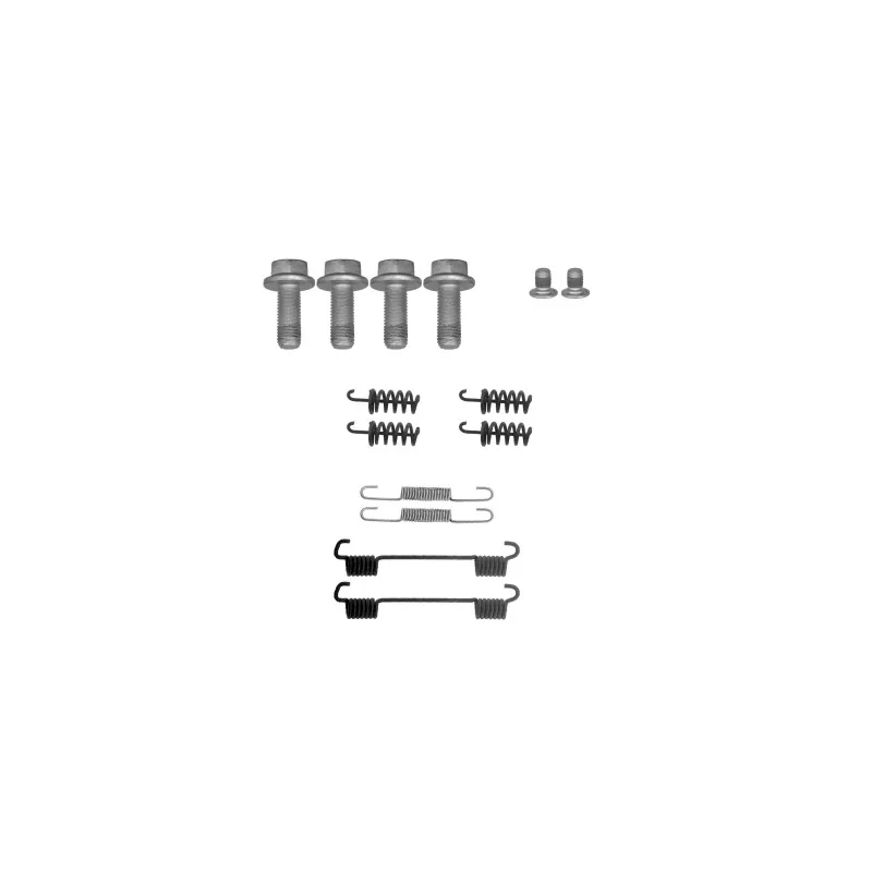 Kit d'accessoires, mâchoires de frein de stationnement MINTEX MBA878