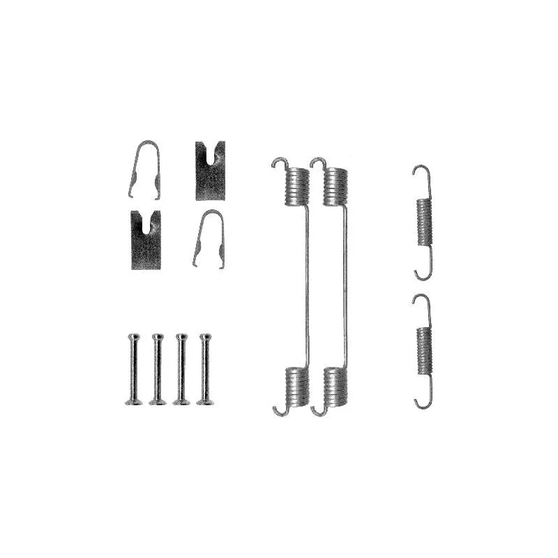 Kit d'accessoires, mâchoire de frein MINTEX MBA883