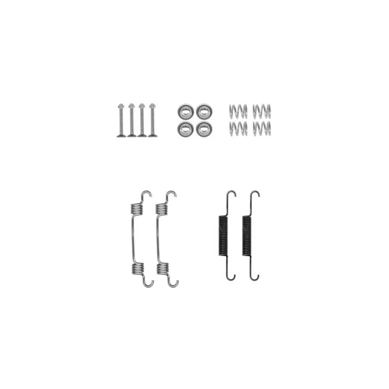 Kit d'accessoires, mâchoires de frein de stationnement MINTEX MBA887