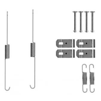Kit d'accessoires, mâchoire de frein MINTEX MBA888