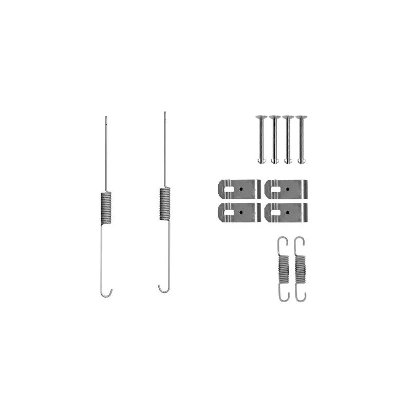 Kit d'accessoires, mâchoire de frein MINTEX MBA888