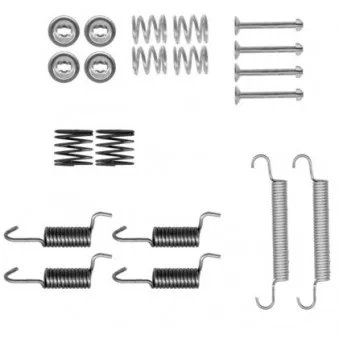 Kit d'accessoires, mâchoires de frein de stationnement MINTEX MBA899