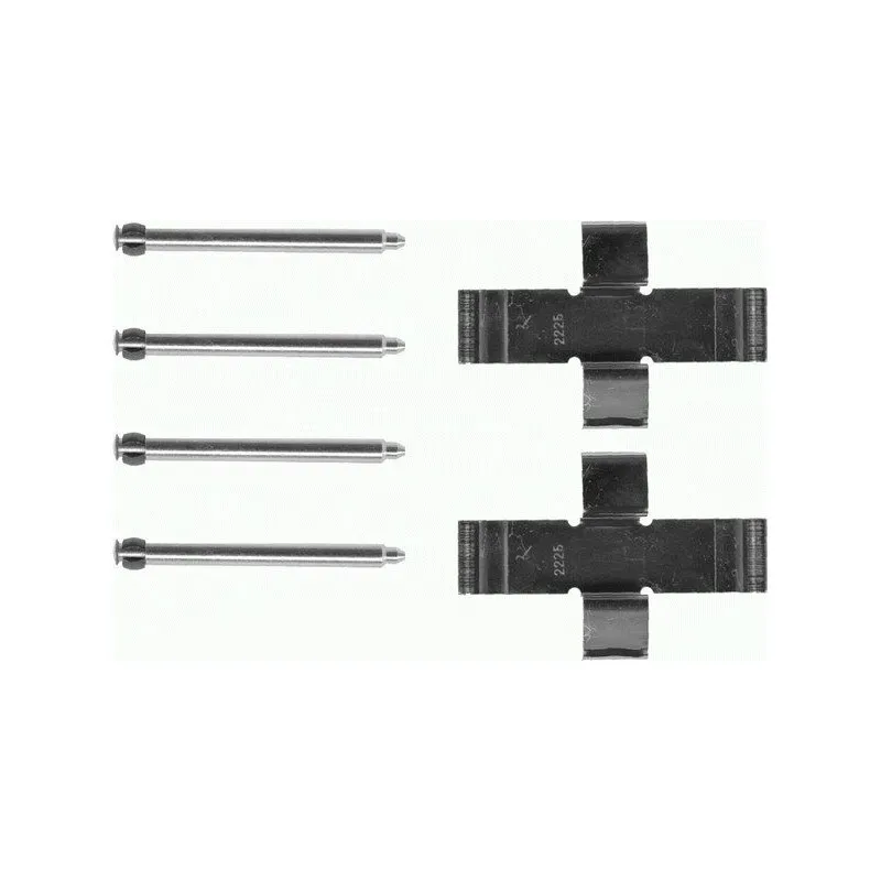 Kit d'accessoires, plaquette de frein à disque MINTEX MBA916