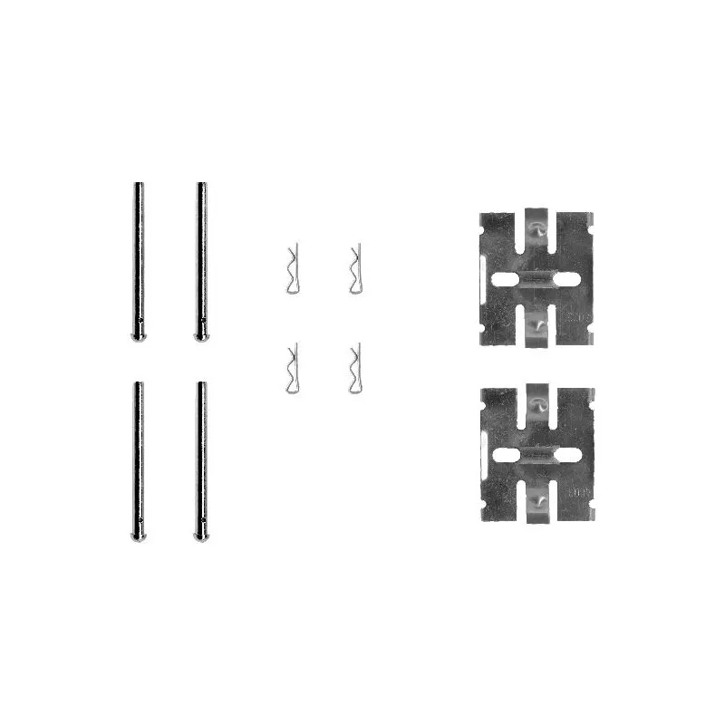 Kit d'accessoires, plaquette de frein à disque MINTEX MBA932