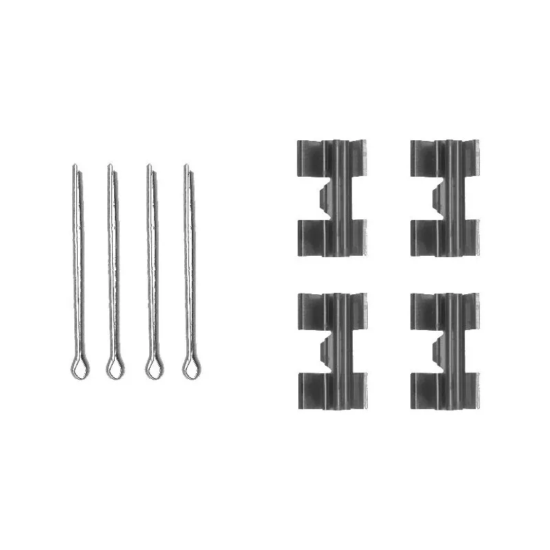 Kit d'accessoires, plaquette de frein à disque MINTEX MBA969