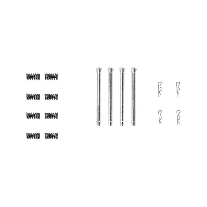 Kit d'accessoires, plaquette de frein à disque MINTEX MBA970