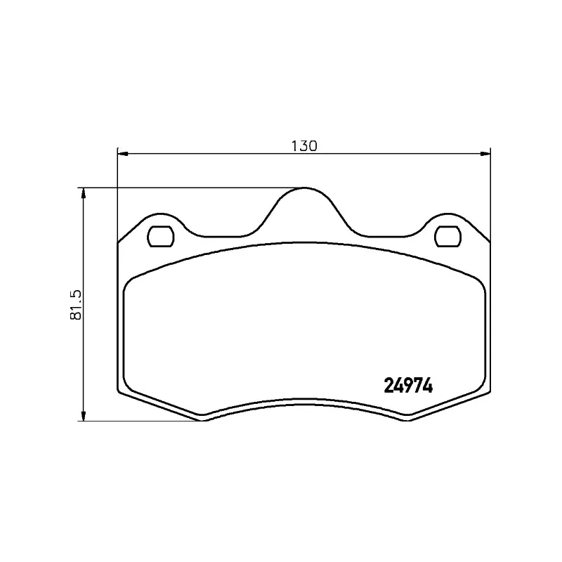 Jeu de 4 plaquettes de frein avant MINTEX MDB3077