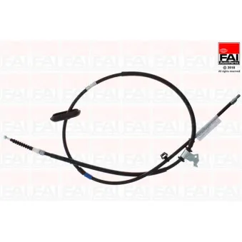 Tirette à câble, frein de stationnement FAI AutoParts FBC0337