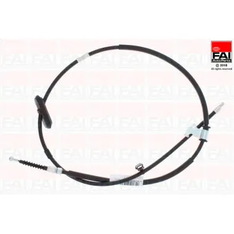 Tirette à câble, frein de stationnement FAI AutoParts FBC0338