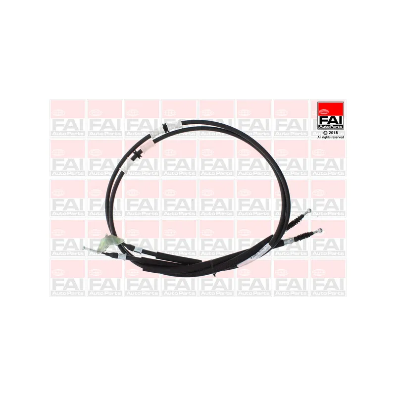 Tirette à câble, frein de stationnement FAI AutoParts FBC0372