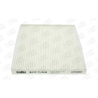 Filtre, air de l'habitacle CHAMPION CCF0052