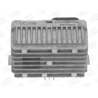 Appareil de commande, temps de préchauffage CHAMPION CCU138