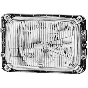 Projecteur principal HELLA 1AE 003 440-641