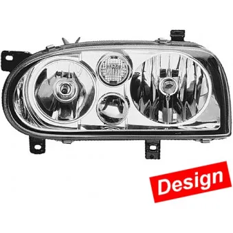 Projecteur principal HELLA 1DJ 008 187-011