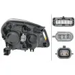 Projecteur principal HELLA 1EF 238 042-011 - Visuel 2