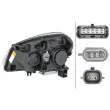 Projecteur principal HELLA 1EF 238 042-121 - Visuel 2