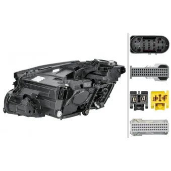 Projecteur principal HELLA 1EX 012 076-681