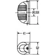 Feu clignotant HELLA 2BA 001 227-201 - Visuel 2