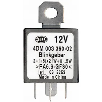 Centrale clignotante HELLA 4DM 003 360-027