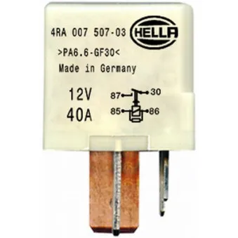Temporisateur de préchauffage HELLA 4RA 007 507-031