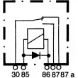 Relais, courant de travail HELLA 4RD 007 903-021 - Visuel 2