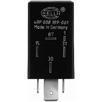 Relais, pompe à carburant HELLA 4RP 008 189-061