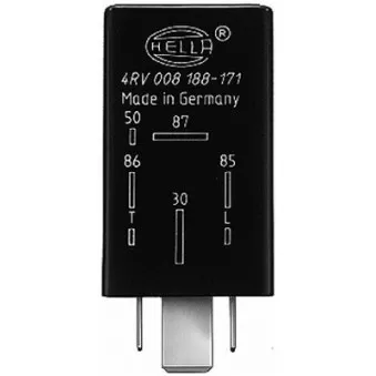Appareil de commande, temps de préchauffage HELLA 4RV 008 188-191
