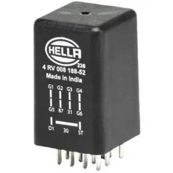 Appareil de commande, temps de préchauffage HELLA 4RV 008 188-521