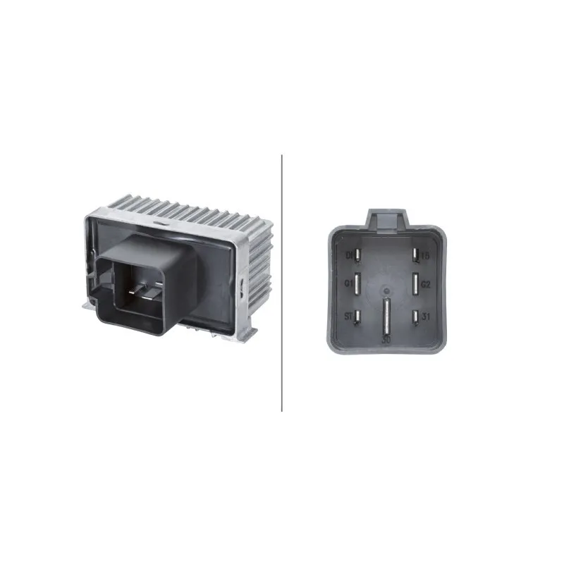 Appareil de commande, temps de préchauffage HELLA 4RV 008 188-601