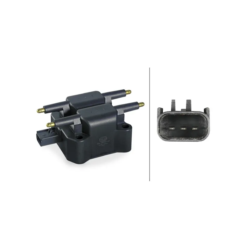 Bobine d'allumage HELLA 5DA 358 057-151