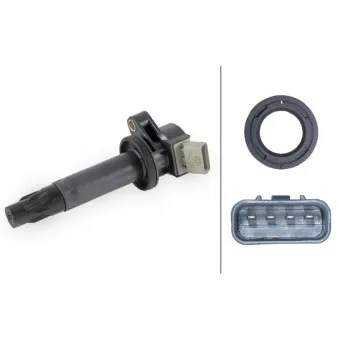 Bobine d'allumage HELLA 5DA 358 057-341