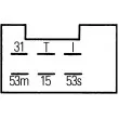 Relais, intervalle d'essuyage HELLA 5WG 002 450-111 - Visuel 2