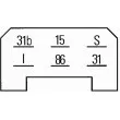 Relais, intervalle d'essuyage HELLA 5WG 002 450-311 - Visuel 2