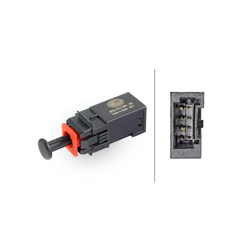 Interrupteur des feux de freins HELLA 6DD 014 395-001