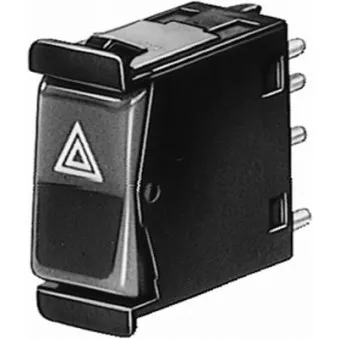 Interrupteur de signal de détresse HELLA 6HH 003 631-021