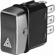 Interrupteur de signal de détresse HELLA 6HH 004 175-021 - Visuel 1