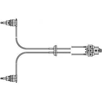 Correcteur, portée lumineuse HELLA 6NH 006 393-087