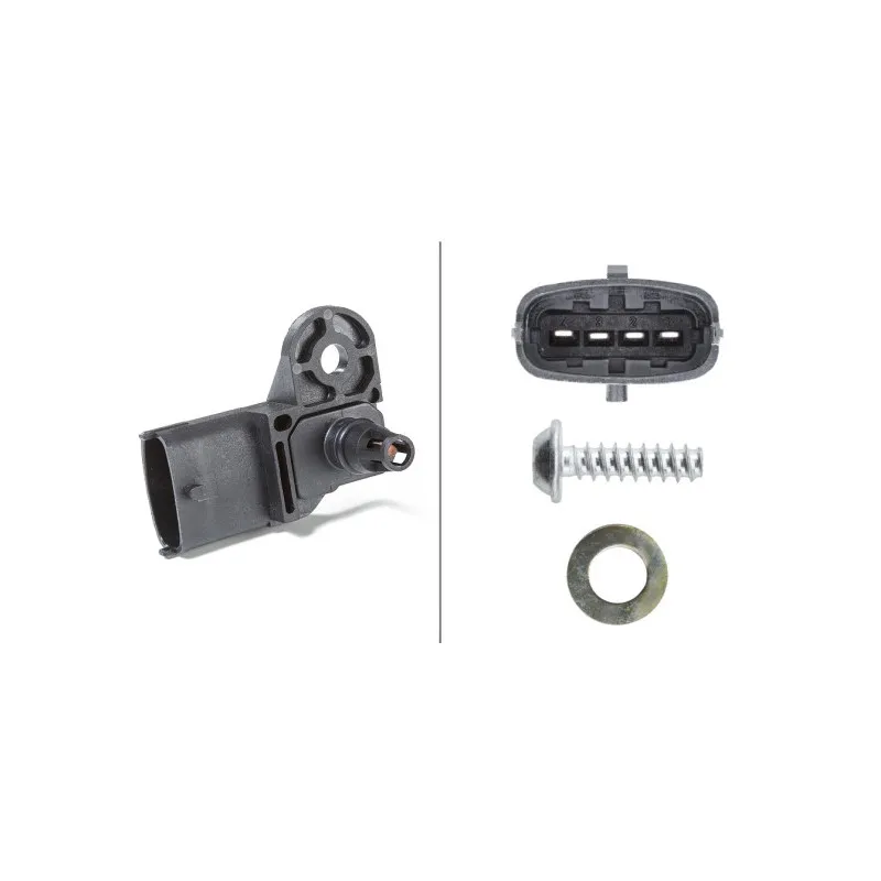 Capteur, pression de suralimentation HELLA 6PP 009 400-311